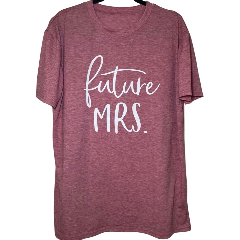 NEW | Future Mrs. Red Short Sleeve Top | Size XL